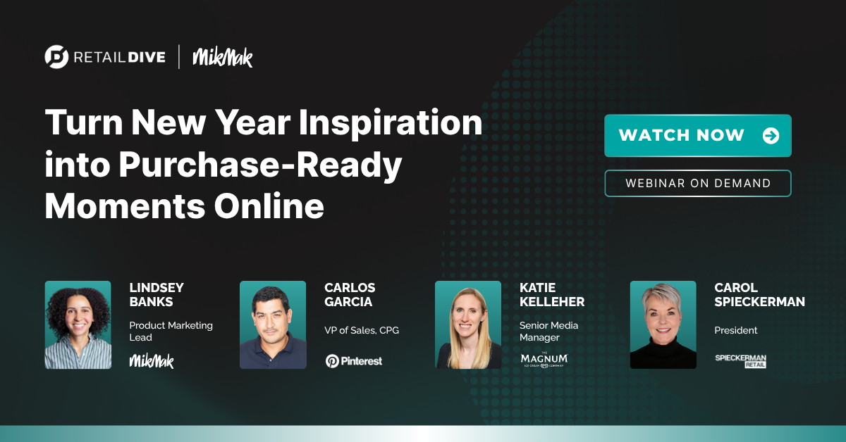 Turn New Year Inspiration into Purchase-Ready Moments Online