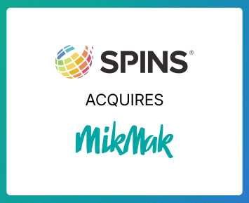 MikMak, a SPINS company and SPINS logos