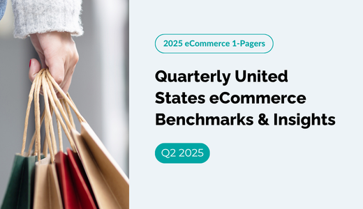 Access quarterly US eCommerce benchmarks and channel performance insights tailored for consumer brands and their agency partners.